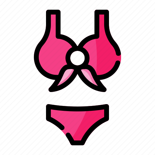 Bikini, woman, summer, beach, swimsuit icon - Download on Iconfinder
