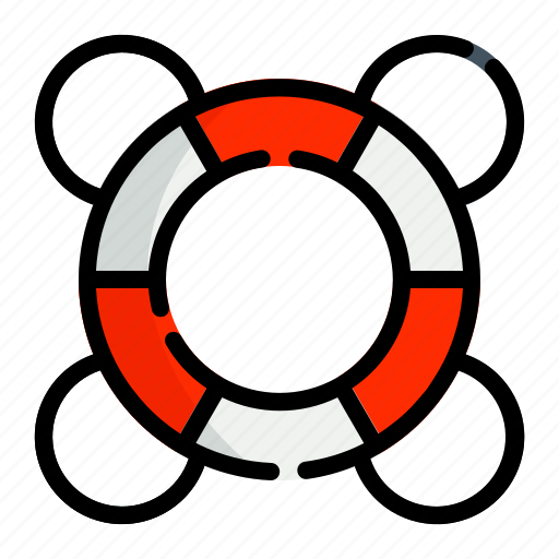 Lifebuoy, help, safety, lifesaver, lifeguard, support icon - Download on Iconfinder