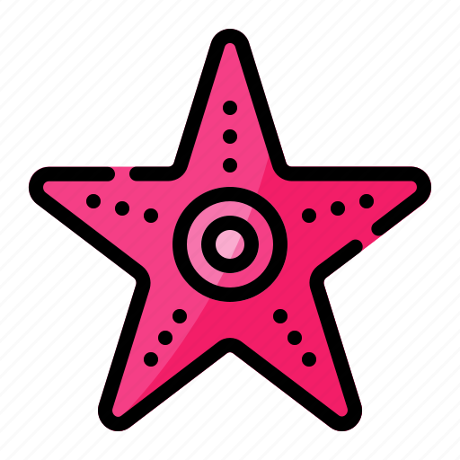Starfish, sea, ocean, star, animal icon - Download on Iconfinder