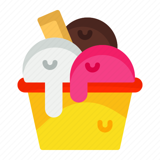 Food, sweet, dessert, cold, ice cream icon - Download on Iconfinder