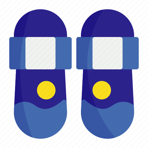 Slippers, footwear, slipper, beach icon - Download on Iconfinder