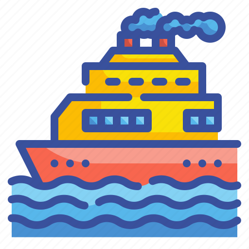 Boat, cruise, ship, transportation, travel, trip, yacht icon - Download on Iconfinder