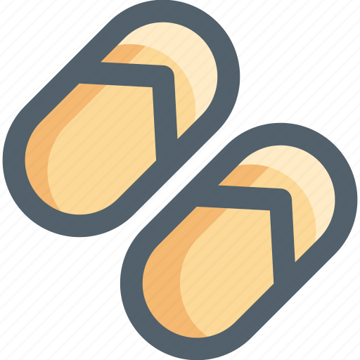 Holiday, slippers, summer, vacation icon - Download on Iconfinder