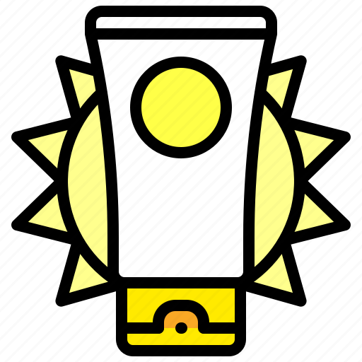 Care, cream, sun, tube icon - Download on Iconfinder