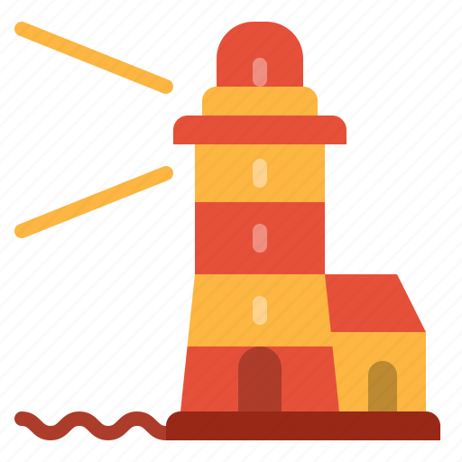 Buildings, guide, lighthouse, sea, tower icon - Download on Iconfinder
