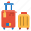 bag, case, suitcase, travel 