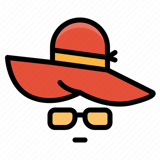 Accessories, hat, summer, sunglasses icon - Download on Iconfinder