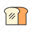 bread, breakfast, food, kitchen, toast, bake, loaf, slice 