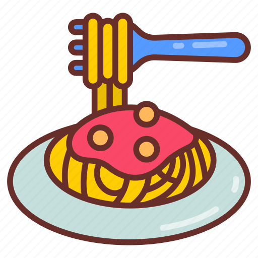 Pasta, noodles, italian, cuisine, chawman, chicken icon - Download on Iconfinder