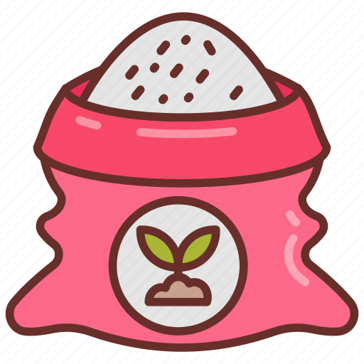 Rice, sack, white, steam, starchy, food icon - Download on Iconfinder