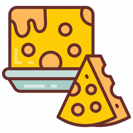 Cheese, cheddar, cottage, mozzarella, cake icon - Download on Iconfinder
