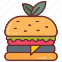 vegetarian, products, burger, fast, food, cheeseburger, beefburger