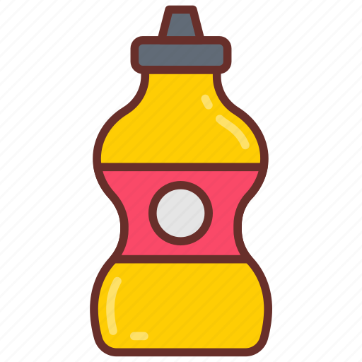 Mustard, sauce, salad, dressing, bbq, topping icon - Download on Iconfinder