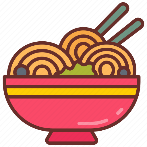 Noodles, spaghetti, pasta, macaroni, lasagna icon - Download on Iconfinder
