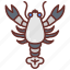 lobster, spiny, shrimp, crab, prawn, crayfish 