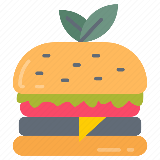 Vegetarian, products, burger, fast, food, cheeseburger, beefburger icon - Download on Iconfinder