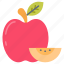 apple, red, sweet, pie, fruit 