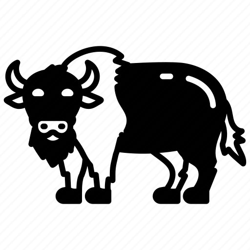 Bison, bull, buffalo, american, calf icon - Download on Iconfinder