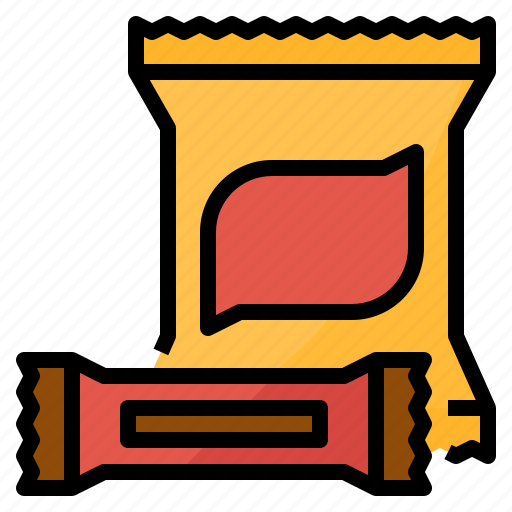 Chips, chocolat, food, snack icon - Download on Iconfinder