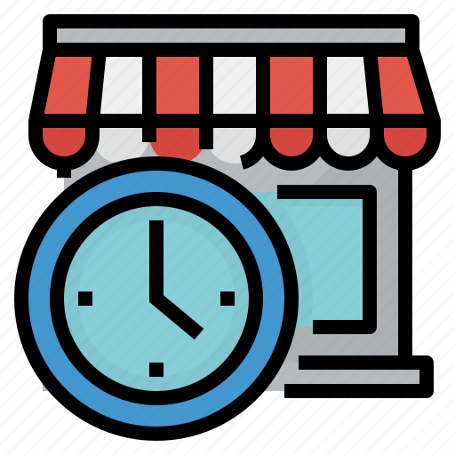 Hours, open, shop, store icon - Download on Iconfinder