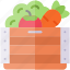 vegetable, vegetable basket, vegetable box, vegetable cart, vegetable container, vegetable crate, supermarket 