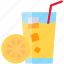 glass, juice, orange, straw, supermarket 