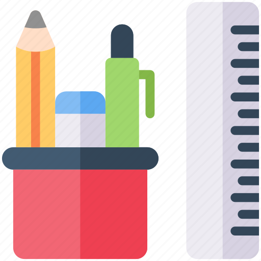 Pen, pencil, stationary, tools, supermarket icon - Download on Iconfinder
