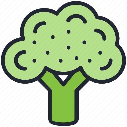 Broccoli, vegetable, food, cauliflower icon - Download on Iconfinder