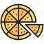 pizza, slice, fast food, italian 
