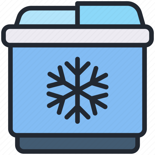 Freezer, refrigerator, fridge, food, storage icon - Download on Iconfinder