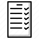 note, notes, list, checklist, paper