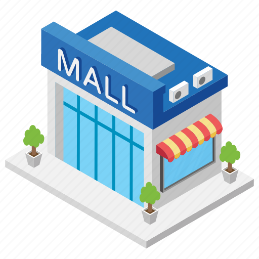 Mall, market, shopping centre, shopping mall, shopping place icon