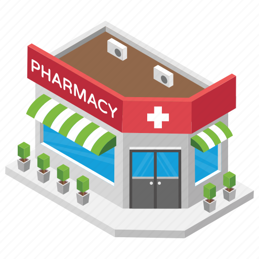 Medicine market, medicine shop, medicine store, pharmacy, pharmacy architecture icon - Download on Iconfinder
