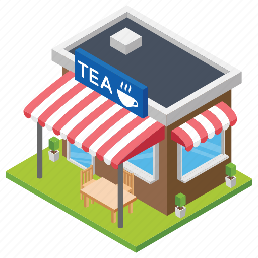 Cafe, cafe building, coffee corner, coffee shop, tea shop icon - Download on Iconfinder