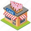 bakery, bakery architecture, bakery building, breakfast bakery, cake store 