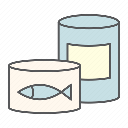 Can, fish, container, pet, canned, tin, food icon - Download on Iconfinder