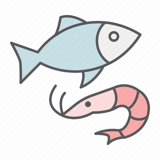 Supermarket, fish, food, seafood, sea, shrimp, department icon - Download on Iconfinder