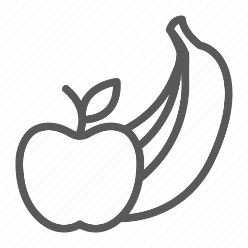 Supermarket, fruit, product, fruits, department, banana, apple icon - Download on Iconfinder