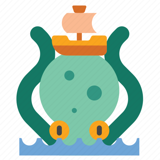 Creature, kraken, monster, octopus icon - Download on Iconfinder