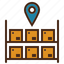 delivery, location, package, parcel, picking