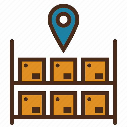 Delivery, location, package, parcel, picking icon - Download on Iconfinder