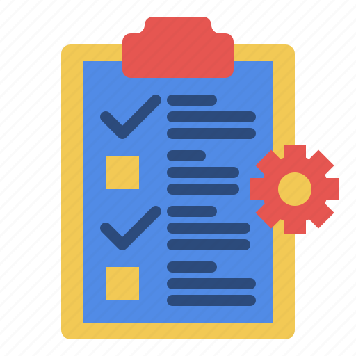 Supportandservice, checklist, service, list, clipboard, document icon - Download on Iconfinder