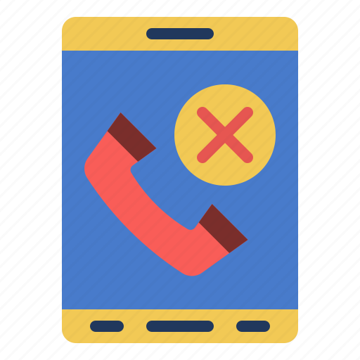 Supportandservice, rejectcall, phone, communication, mobile, telephone icon - Download on Iconfinder