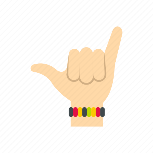 Arm, finger, hand, hawaii, shaka, surf, surfer icon - Download on Iconfinder