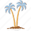 coconut, tree, palm, summer, hawaii, island 