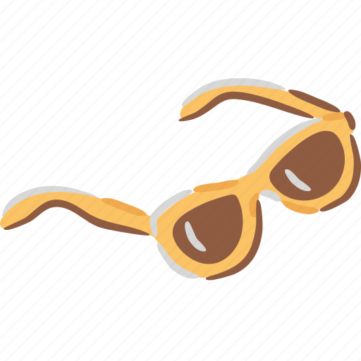 Sunglasses, sun, wearing, yellow, summer icon - Download on Iconfinder