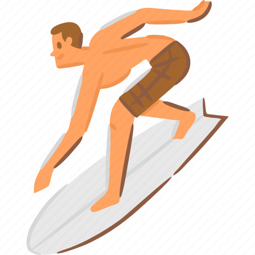 Surfing, top, turn, cutback, shortboard, man icon - Download on Iconfinder