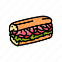 sandwich, fast, food, burger, hamburger, pizza
