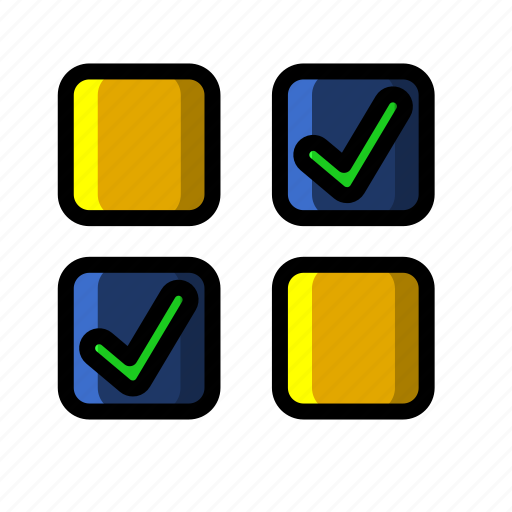 Icon, color, cheklist, business, marketing, management icon - Download on Iconfinder
