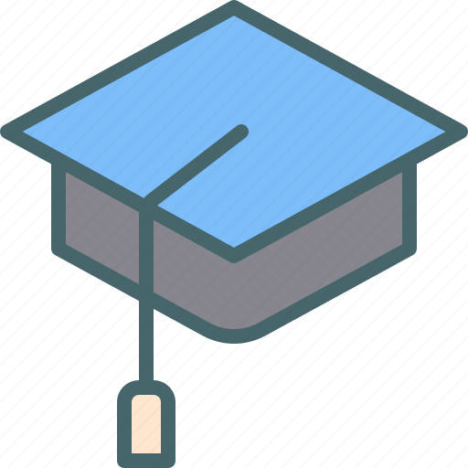 School, hat, student, graduation, education icon - Download on Iconfinder